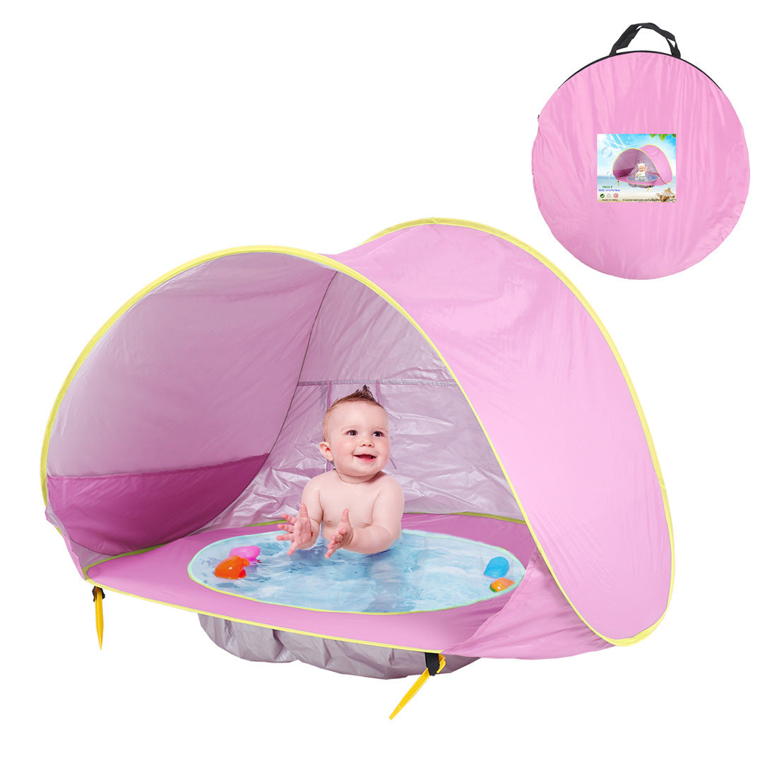 Baby Beach Tent Kids Outdoor Camping Easy Fold Up Waterproof  Up Sun Awning Tent UV-protecting - Premium Toys & Hobbies from Eretailer365.com - Just $28.68! Shop now at Eretailer365.com