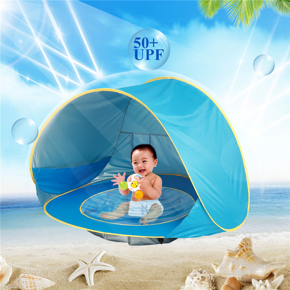 Baby Beach Tent Kids Outdoor Camping Easy Fold Up Waterproof  Up Sun Awning Tent UV-protecting - Premium Toys & Hobbies from Eretailer365.com - Just $28.68! Shop now at Eretailer365.com