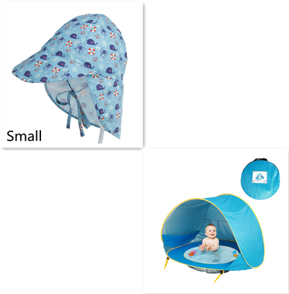 Baby Beach Tent Kids Outdoor Camping Easy Fold Up Waterproof  Up Sun Awning Tent UV-protecting - Premium Toys & Hobbies from Eretailer365.com - Just $28.68! Shop now at Eretailer365.com