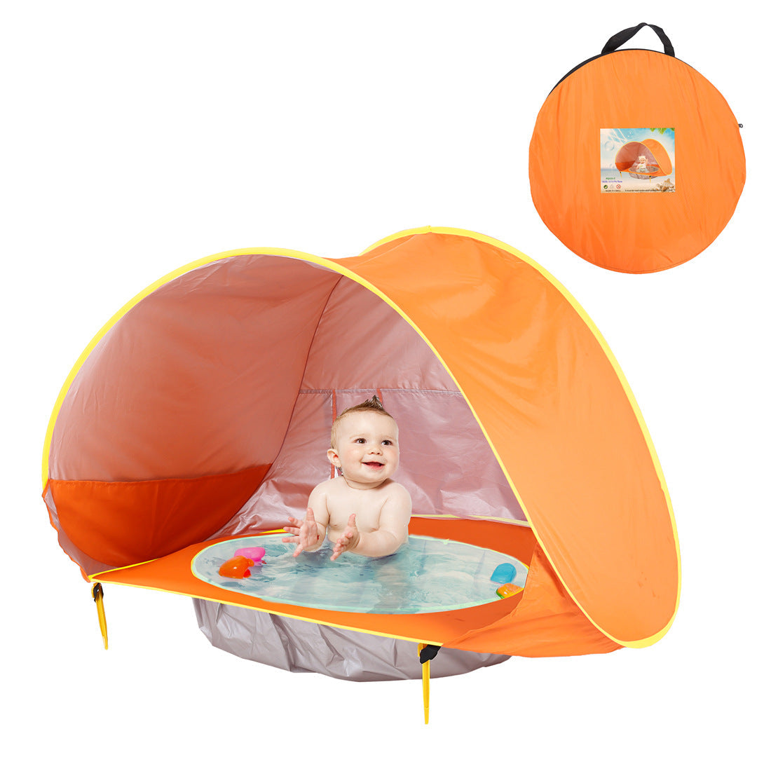 Baby Beach Tent Kids Outdoor Camping Easy Fold Up Waterproof  Up Sun Awning Tent UV-protecting - Premium Toys & Hobbies from Eretailer365.com - Just $28.68! Shop now at Eretailer365.com