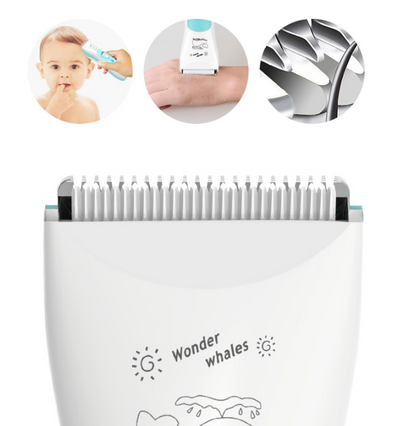 Baby Electric Hair Clipper USB Rechargeable Waterproof Hair Trimmer - Premium Toys & Hobbies from Eretailer365.com - Just $47.80! Shop now at Eretailer365.com