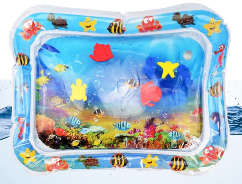 Baby Inflatable Water Mat, Infants Summer Beach Water Mat Patted Pad Water Cushion For Infants Toddlers Summer Fun Activity Play Toys Baby Pillows - Premium Toys & Hobbies from Eretailer365.com - Just $2.01! Shop now at Eretailer365.com