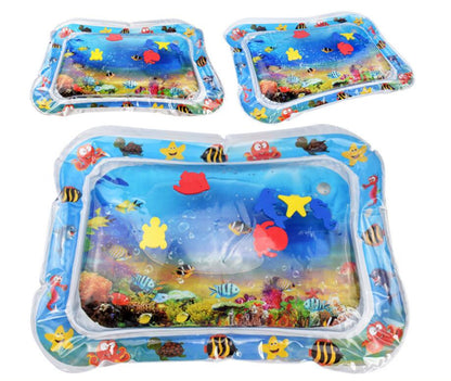 Baby Inflatable Water Mat, Infants Summer Beach Water Mat Patted Pad Water Cushion For Infants Toddlers Summer Fun Activity Play Toys Baby Pillows - Premium Toys & Hobbies from Eretailer365.com - Just $2.01! Shop now at Eretailer365.com