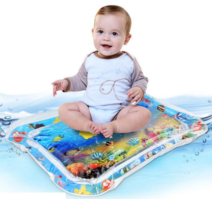 Baby Inflatable Water Mat, Infants Summer Beach Water Mat Patted Pad Water Cushion For Infants Toddlers Summer Fun Activity Play Toys Baby Pillows - Premium Toys & Hobbies from Eretailer365.com - Just $2.01! Shop now at Eretailer365.com