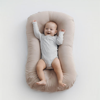 Baby Nest Bed Crib Newborn Baby Nest Cot Cribs Infant Portable Cotton Crib Travel Cradle Cushion - Premium Toys & Hobbies from Eretailer365.com - Just $27.76! Shop now at Eretailer365.com