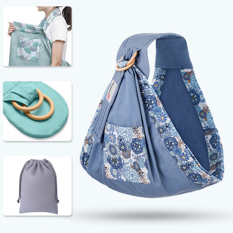 Baby Wrap Carrier Sling Adjustable Infant Comfortable Nursing Cover Soft Breathable Breastfeeding Carrier - Premium Toys & Hobbies from Eretailer365.com - Just $22.08! Shop now at Eretailer365.com