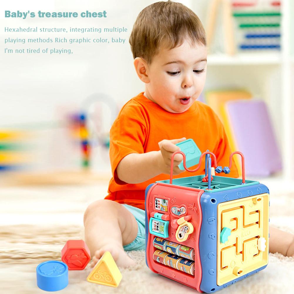 Baby hexahedron educational toys - Premium Toys & Hobbies from Eretailer365.com - Just $19.48! Shop now at Eretailer365.com