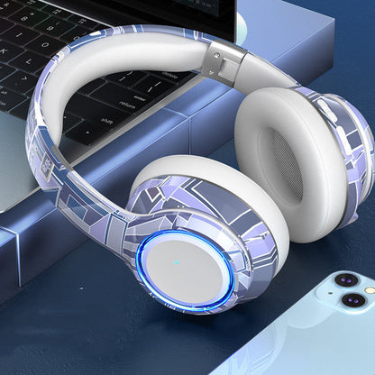 Bluetooth Headphones 5.2 Pluggable Illumination - Premium Consumer Electronics from Eretailer365.com - Just $45.04! Shop now at Eretailer365.com