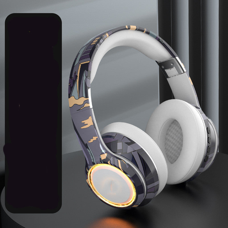 Bluetooth Headphones 5.2 Pluggable Illumination - Premium Consumer Electronics from Eretailer365.com - Just $45.04! Shop now at Eretailer365.com