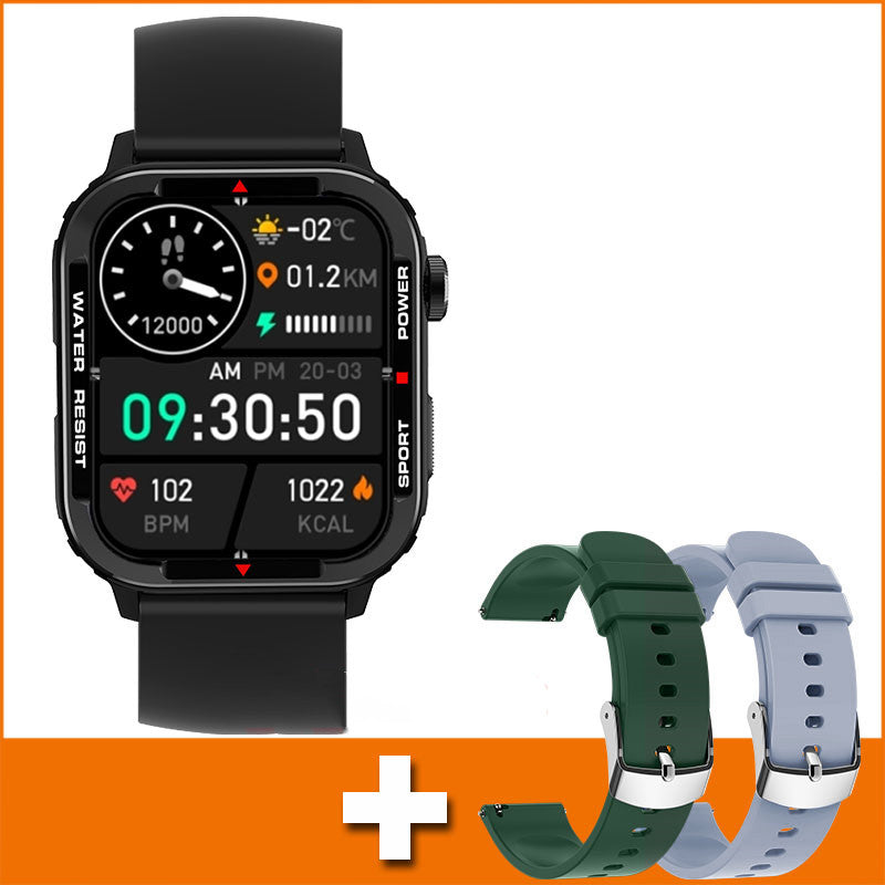 Bluetooth Sports Smartwatch Blood Pressure Blood Oxygen Monitoring - Premium Consumer Electronics from Eretailer365.com - Just $68.12! Shop now at Eretailer365.com