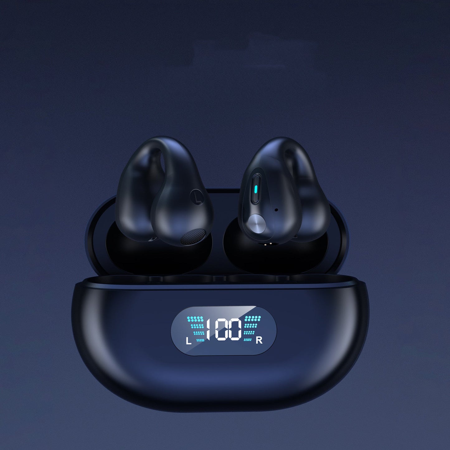 Bone Conduction Headphones TWS Earbuds Ear Clip Bluetooth 5.3 Touch Wireless Earphone In-Ear Bass HIFI Sports Headset - Premium 0 from Eretailer365.com - Just $36.84! Shop now at Eretailer365.com