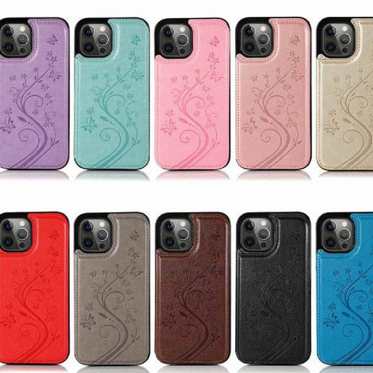 Butterfly Embossed Phone Case - Premium Phones & Accessories from Eretailer365.com - Just $11.40! Shop now at Eretailer365.com