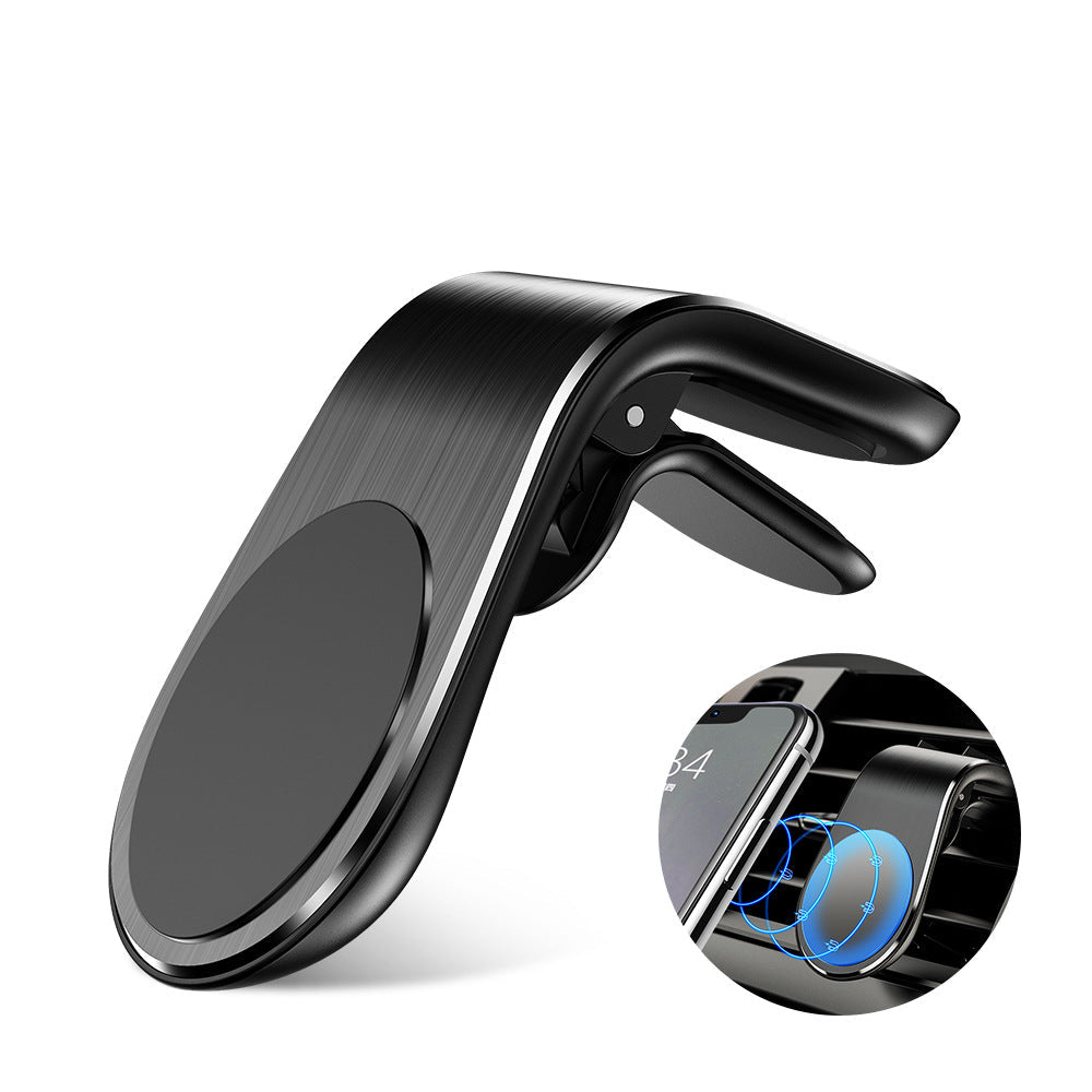 Car L-Shaped Magnetic Mobile Phone Holder - Premium Toys & Hobbies from Eretailer365.com - Just $1.55! Shop now at Eretailer365.com