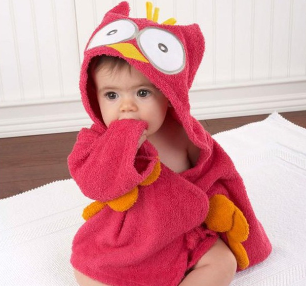 Cartoon Cute Animal Modeling Baby Bath Towels Baby Bathrobes Cotton Children's Bathrobes Baby Hooded - Premium Toys & Hobbies from Eretailer365.com - Just $5.62! Shop now at Eretailer365.com