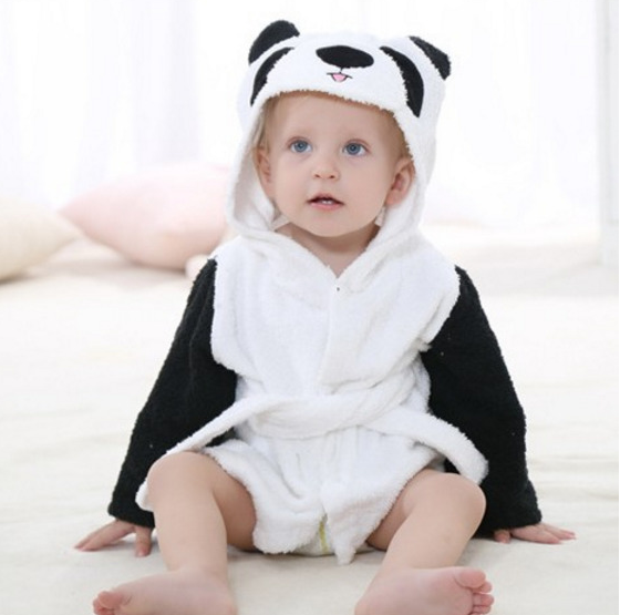 Cartoon Cute Animal Modeling Baby Bath Towels Baby Bathrobes Cotton Children's Bathrobes Baby Hooded - Premium Toys & Hobbies from Eretailer365.com - Just $5.62! Shop now at Eretailer365.com