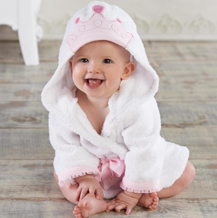 Cartoon Cute Animal Modeling Baby Bath Towels Baby Bathrobes Cotton Children's Bathrobes Baby Hooded - Premium Toys & Hobbies from Eretailer365.com - Just $5.62! Shop now at Eretailer365.com