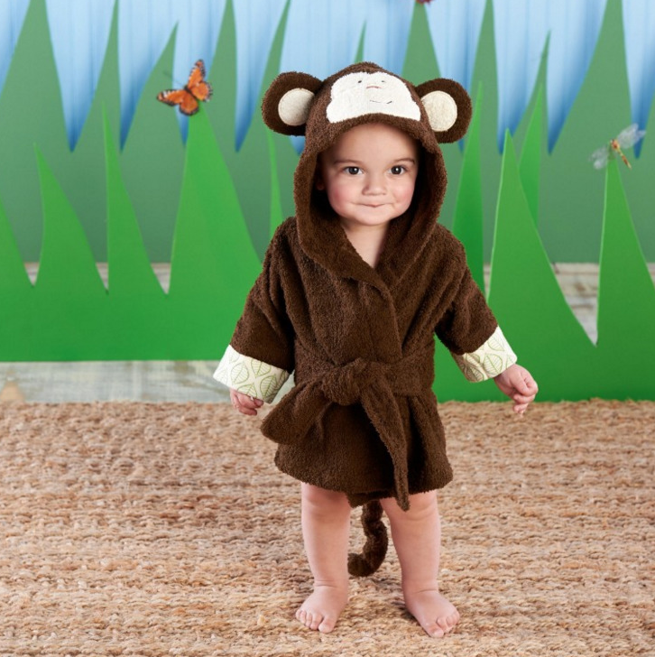 Cartoon Cute Animal Modeling Baby Bath Towels Baby Bathrobes Cotton Children's Bathrobes Baby Hooded - Premium Toys & Hobbies from Eretailer365.com - Just $5.62! Shop now at Eretailer365.com