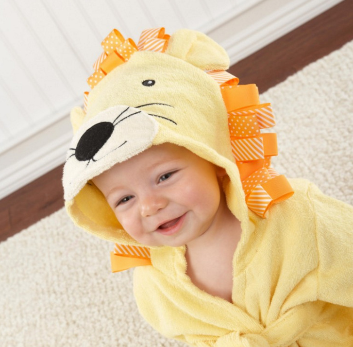 Cartoon Cute Animal Modeling Baby Bath Towels Baby Bathrobes Cotton Children's Bathrobes Baby Hooded - Premium Toys & Hobbies from Eretailer365.com - Just $5.62! Shop now at Eretailer365.com