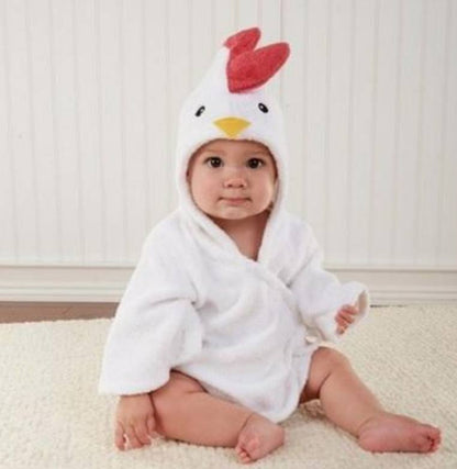 Cartoon Cute Animal Modeling Baby Bath Towels Baby Bathrobes Cotton Children's Bathrobes Baby Hooded - Premium Toys & Hobbies from Eretailer365.com - Just $5.62! Shop now at Eretailer365.com