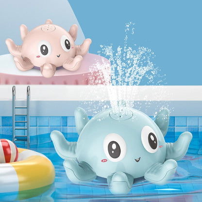 Children's Automatic Water Spray Bath Toys Bath Fun Toys With Flashing Water Spray Toy Baby Swimming Shower With Toys New - Premium Toys & Hobbies from Eretailer365.com - Just $12.32! Shop now at Eretailer365.com