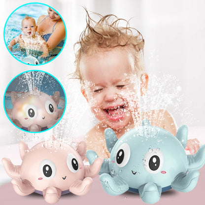 Children's Automatic Water Spray Bath Toys Bath Fun Toys With Flashing Water Spray Toy Baby Swimming Shower With Toys New - Premium Toys & Hobbies from Eretailer365.com - Just $12.32! Shop now at Eretailer365.com