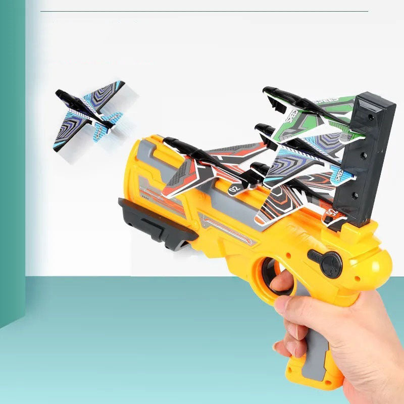 Children's Outdoor Boy Toys Hand Throwing Spin Glider Model Launcher - Premium Toys & Hobbies from Eretailer365.com - Just $7.00! Shop now at Eretailer365.com