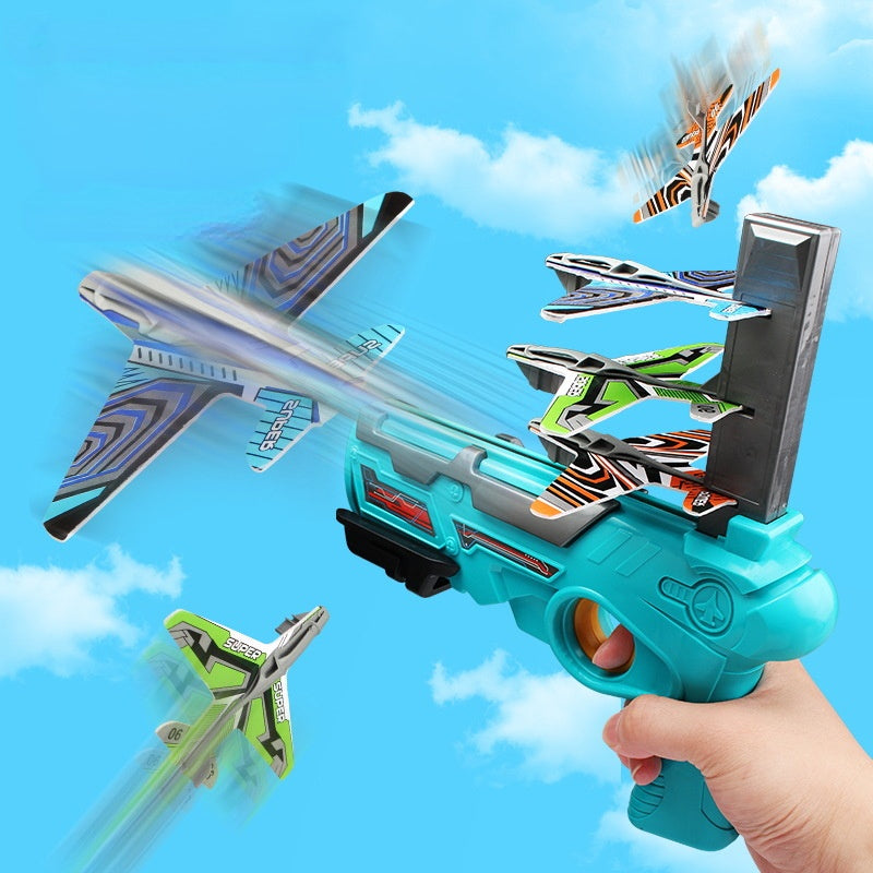 Children's Outdoor Boy Toys Hand Throwing Spin Glider Model Launcher - Premium Toys & Hobbies from Eretailer365.com - Just $7.00! Shop now at Eretailer365.com