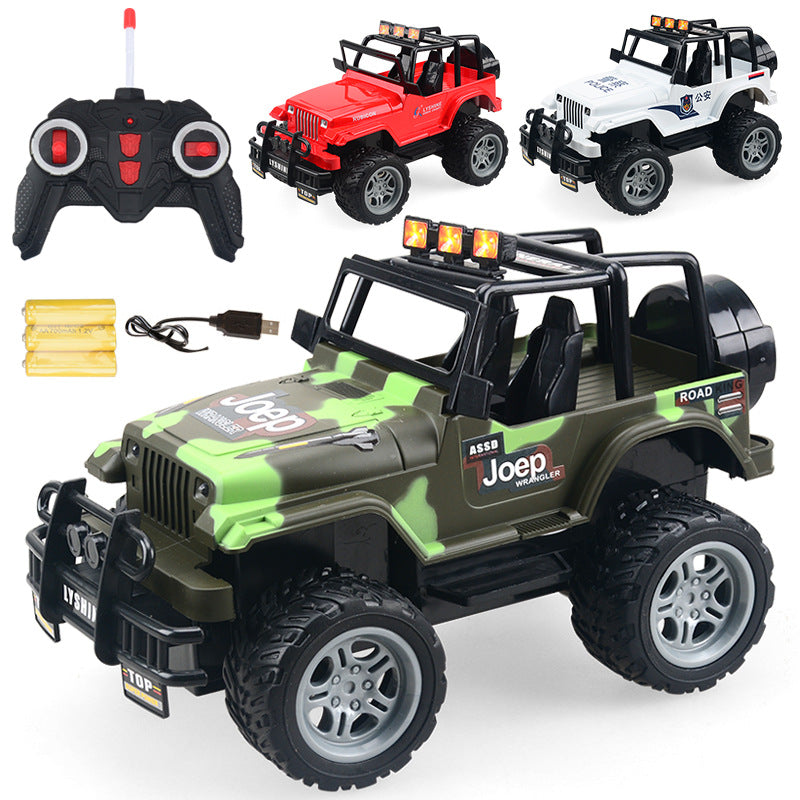 Children's four-way remote control car - Premium Toys & Hobbies from Eretailer365.com - Just $25.92! Shop now at Eretailer365.com