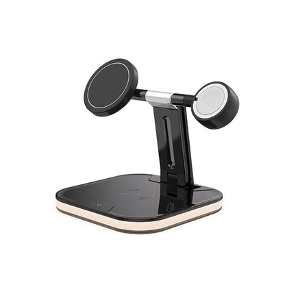 Compatible with Apple, 3 In 1 Magnetic Wireless Charger 15W Fast Charging Station For Magsafe Chargers - Premium 0 from Eretailer365.com - Just $65.53! Shop now at Eretailer365.com