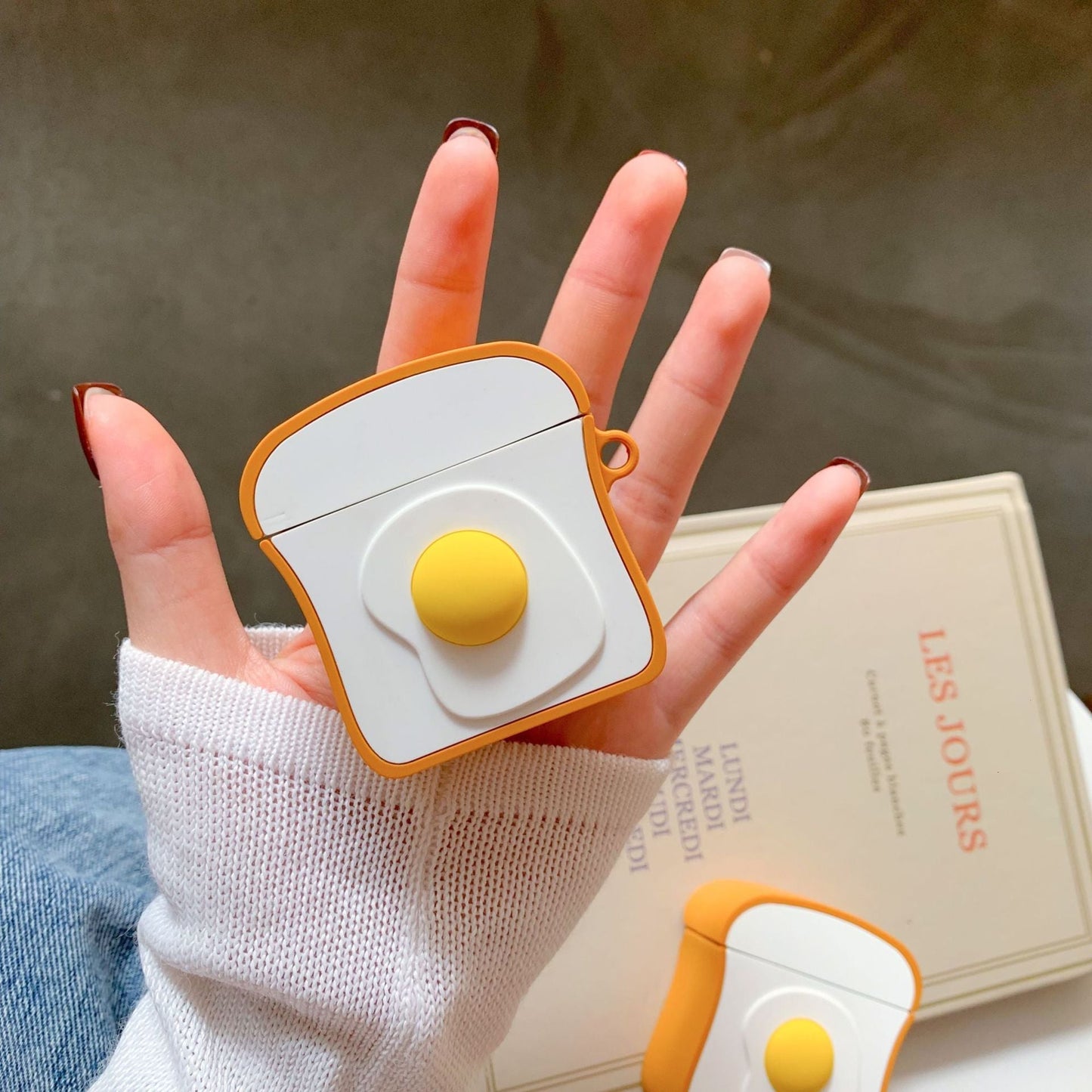 Compatible with Apple, Breakfast Egg Toast Airpod Case - Premium Consumer Electronics from Eretailer365.com - Just $1.57! Shop now at Eretailer365.com