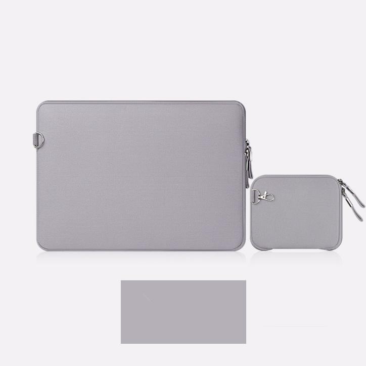 Compatible with Apple, Canvas Notebook Laptop Sleeve Case New Carry Bag Pouch Cover For Macbook Air Pro With Small Bag For Mouse - Premium Computer & office from Eretailer365.com - Just $21.00! Shop now at Eretailer365.com