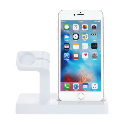 Compatible with Apple, Compatible with Apple , 2 In 1 Charging Dock Station Desktop Cradle Phone Stand for iPhone X 8 7 Plus 6S 5 5S SE for Iphone Watch I II III Charger Holder - Premium Toys & Hobbies from Eretailer365.com - Just $21.60! Shop now at Eretailer365.com