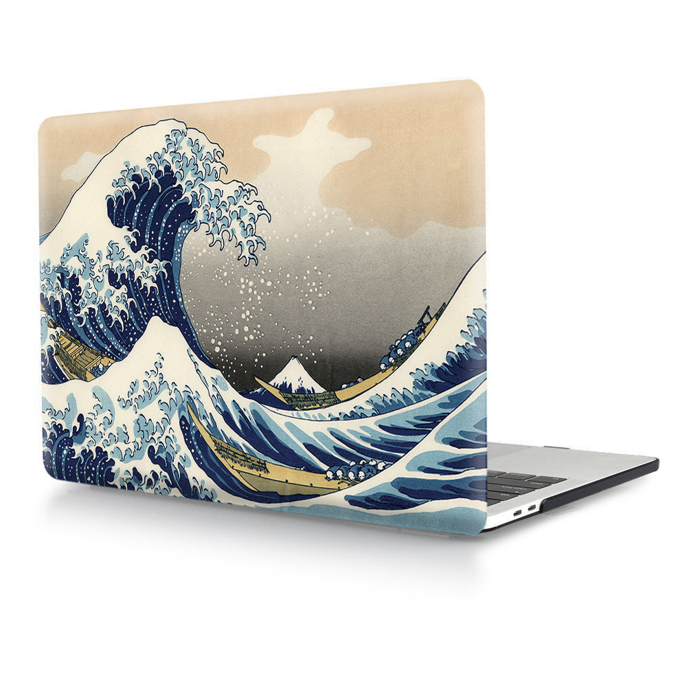 Compatible with Apple, MacBook Transparent Plastic Protective Case Printed with Custom Design - Premium Computer & office from Eretailer365.com - Just $29.96! Shop now at Eretailer365.com