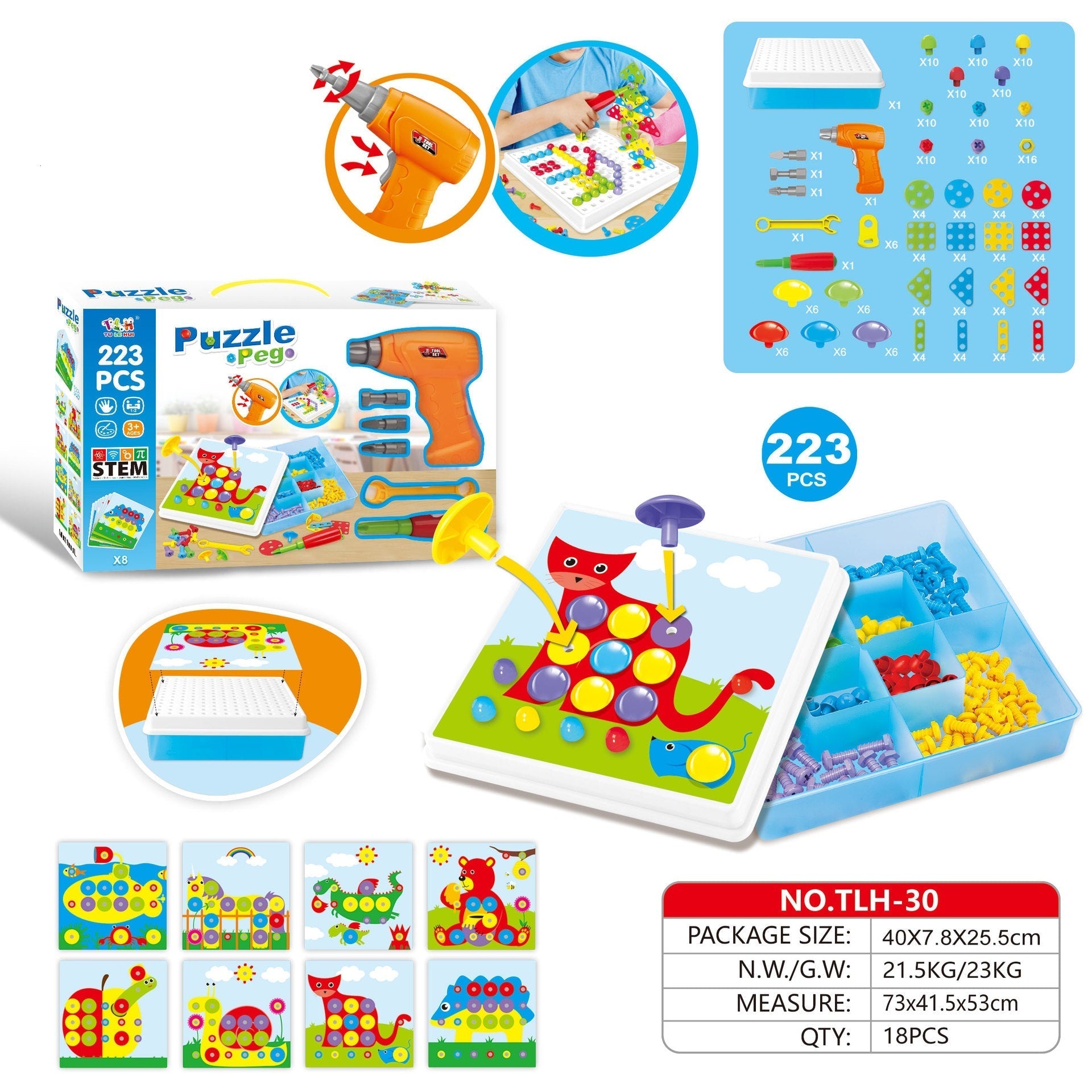 Creative Building Kits Educational Blocks Sets - Premium Toys & Hobbies from Eretailer365.com - Just $5.64! Shop now at Eretailer365.com