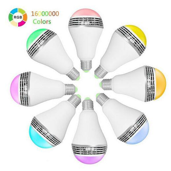 Creative Home LED Smart Bluetooth Speaker E27 Bulb Light - Premium 0 from Eretailer365.com - Just $25.47! Shop now at Eretailer365.com