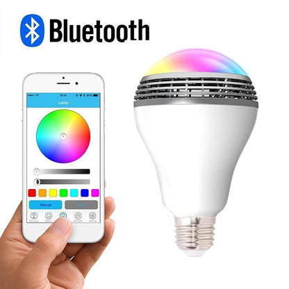 Creative Home LED Smart Bluetooth Speaker E27 Bulb Light - Premium 0 from Eretailer365.com - Just $25.47! Shop now at Eretailer365.com