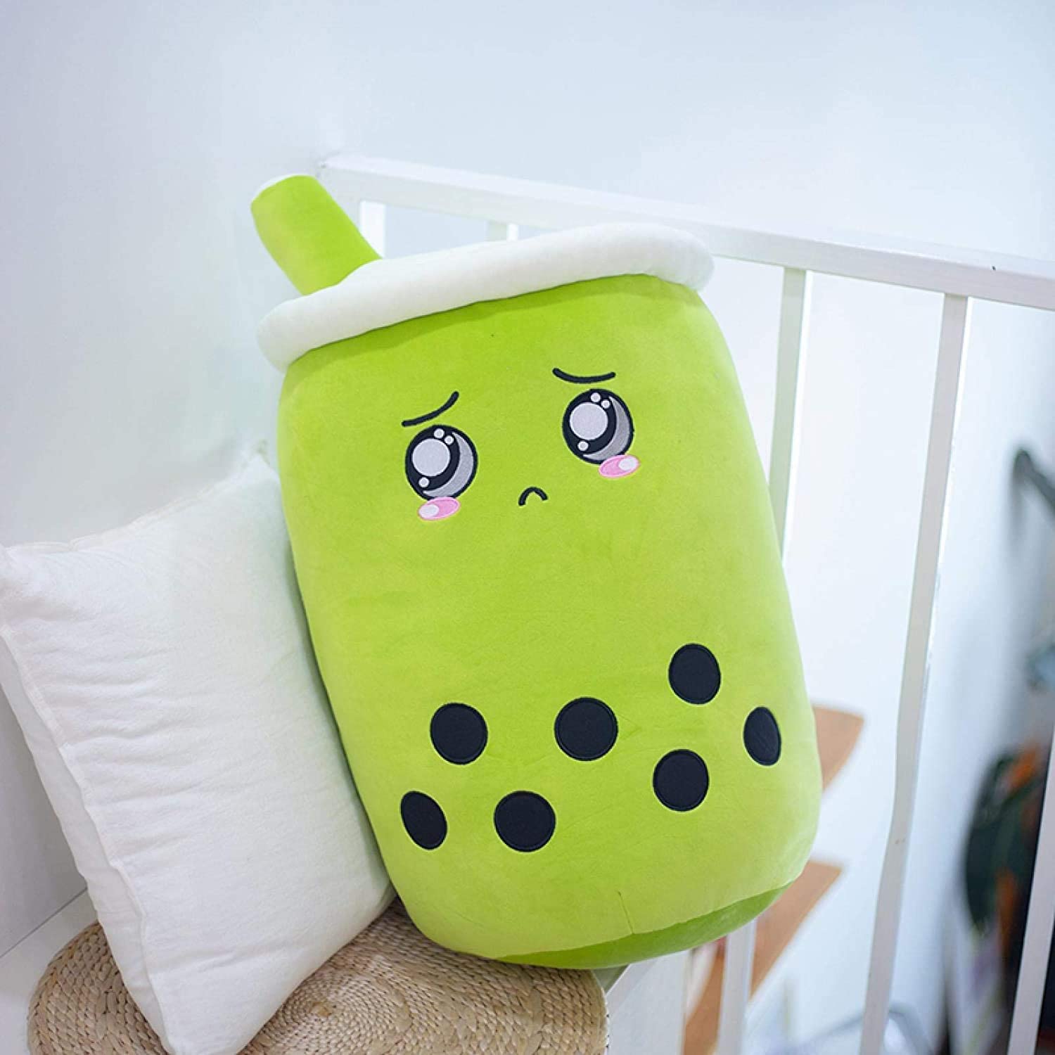 Cute Fruit Drink Plush Stuffed Soft Strawberry Milk Tea Plush Boba Tea Cup Toy Bubble Tea Pillow Cushion Kids Gift - Premium Toys & Hobbies from Eretailer365.com - Just $5.40! Shop now at Eretailer365.com