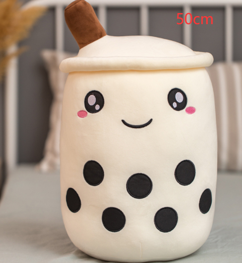 Cute Fruit Drink Plush Stuffed Soft Strawberry Milk Tea Plush Boba Tea Cup Toy Bubble Tea Pillow Cushion Kids Gift - Premium Toys & Hobbies from Eretailer365.com - Just $5.40! Shop now at Eretailer365.com