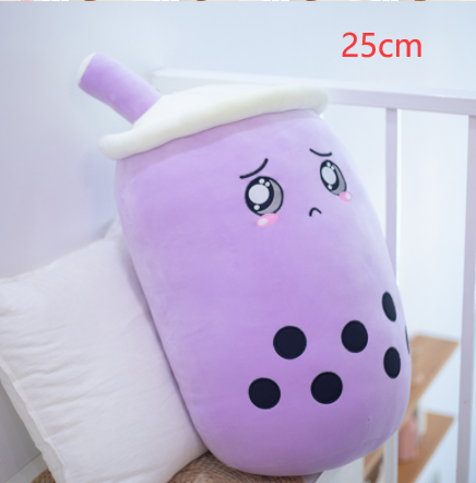 Cute Fruit Drink Plush Stuffed Soft Strawberry Milk Tea Plush Boba Tea Cup Toy Bubble Tea Pillow Cushion Kids Gift - Premium Toys & Hobbies from Eretailer365.com - Just $5.40! Shop now at Eretailer365.com