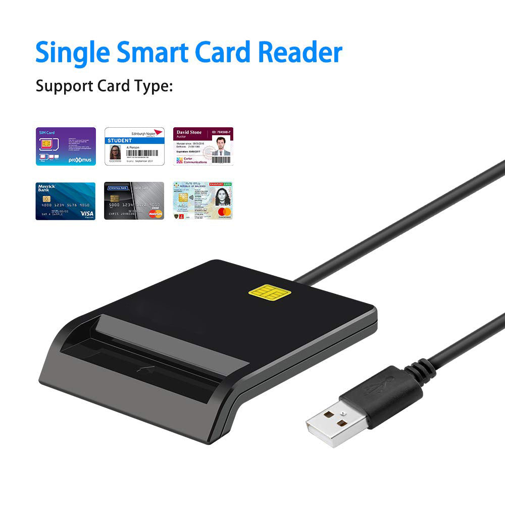 DM-HC65 USB Smart Card Reader - Premium Computer & office from Eretailer365.com - Just $18.30! Shop now at Eretailer365.com