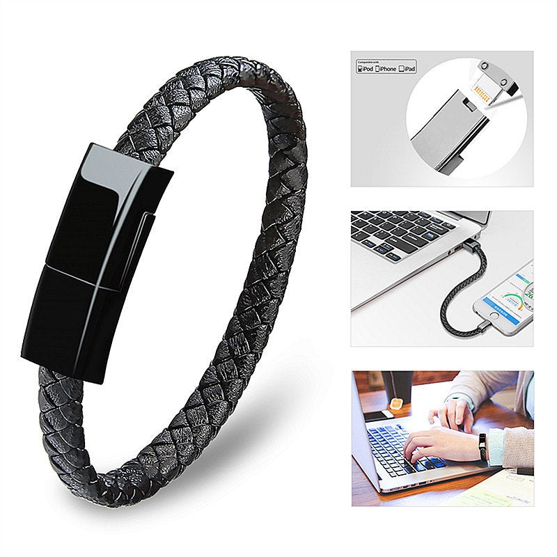 Data Cable Fast Charge Single Head Wristband - Premium Phones & Accessories from Eretailer365.com - Just $7.48! Shop now at Eretailer365.com