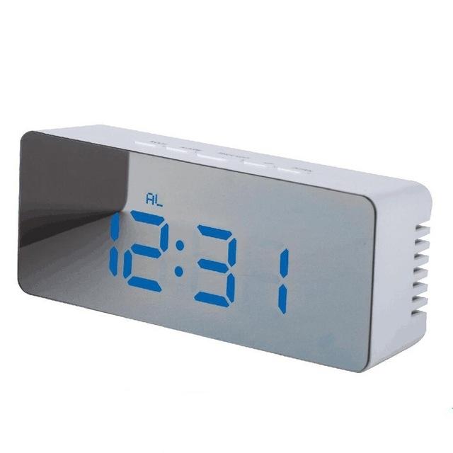 Digital LED multi-function mirror clock - Premium 0 from Eretailer365.com - Just $17.06! Shop now at Eretailer365.com