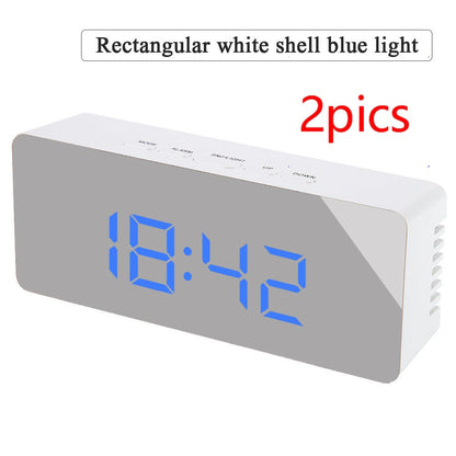 Digital LED multi-function mirror clock - Premium 0 from Eretailer365.com - Just $17.06! Shop now at Eretailer365.com