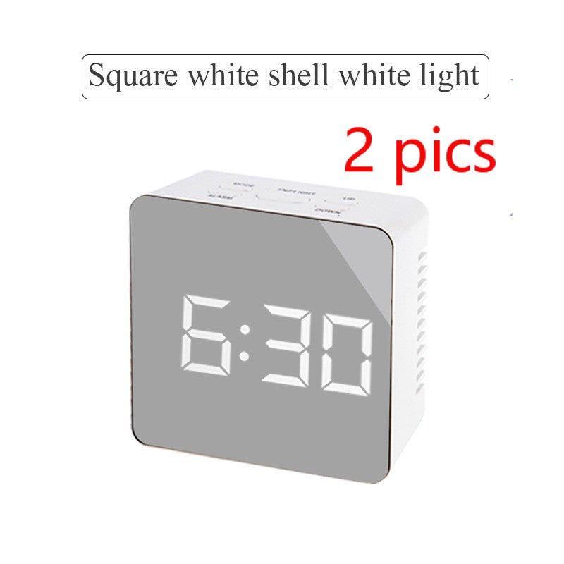 Digital LED multi-function mirror clock - Premium 0 from Eretailer365.com - Just $17.06! Shop now at Eretailer365.com