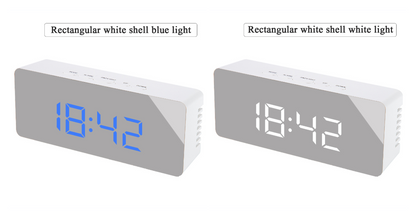 Digital LED multi-function mirror clock - Premium 0 from Eretailer365.com - Just $17.06! Shop now at Eretailer365.com