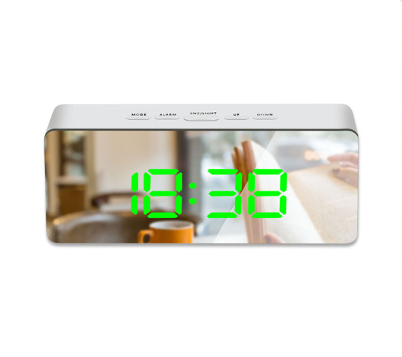 Digital LED multi-function mirror clock - Premium 0 from Eretailer365.com - Just $17.06! Shop now at Eretailer365.com