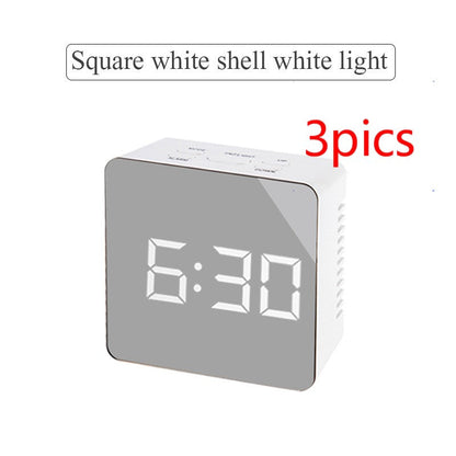 Digital LED multi-function mirror clock - Premium 0 from Eretailer365.com - Just $17.06! Shop now at Eretailer365.com