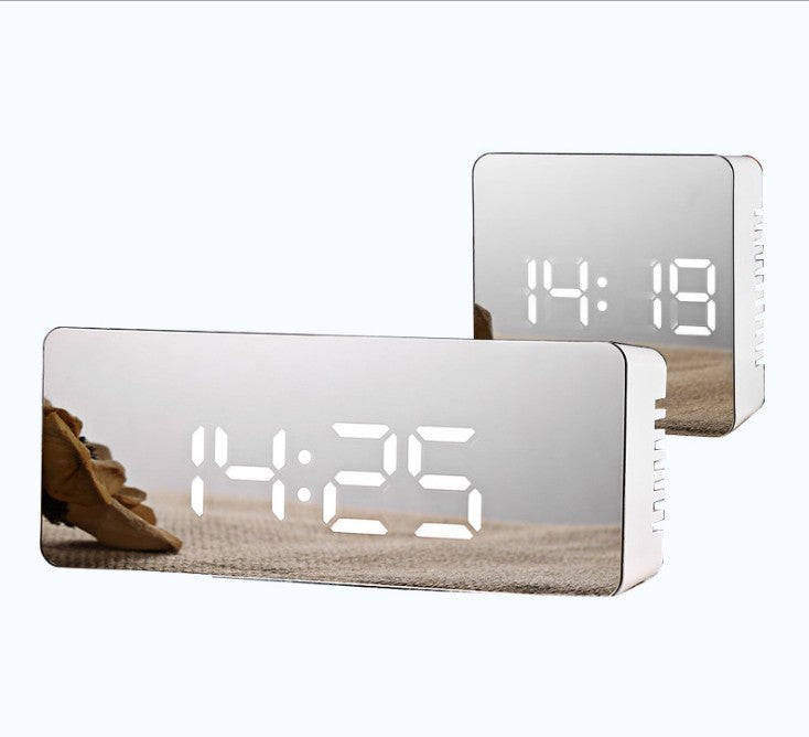 Digital LED multi-function mirror clock - Premium 0 from Eretailer365.com - Just $17.06! Shop now at Eretailer365.com