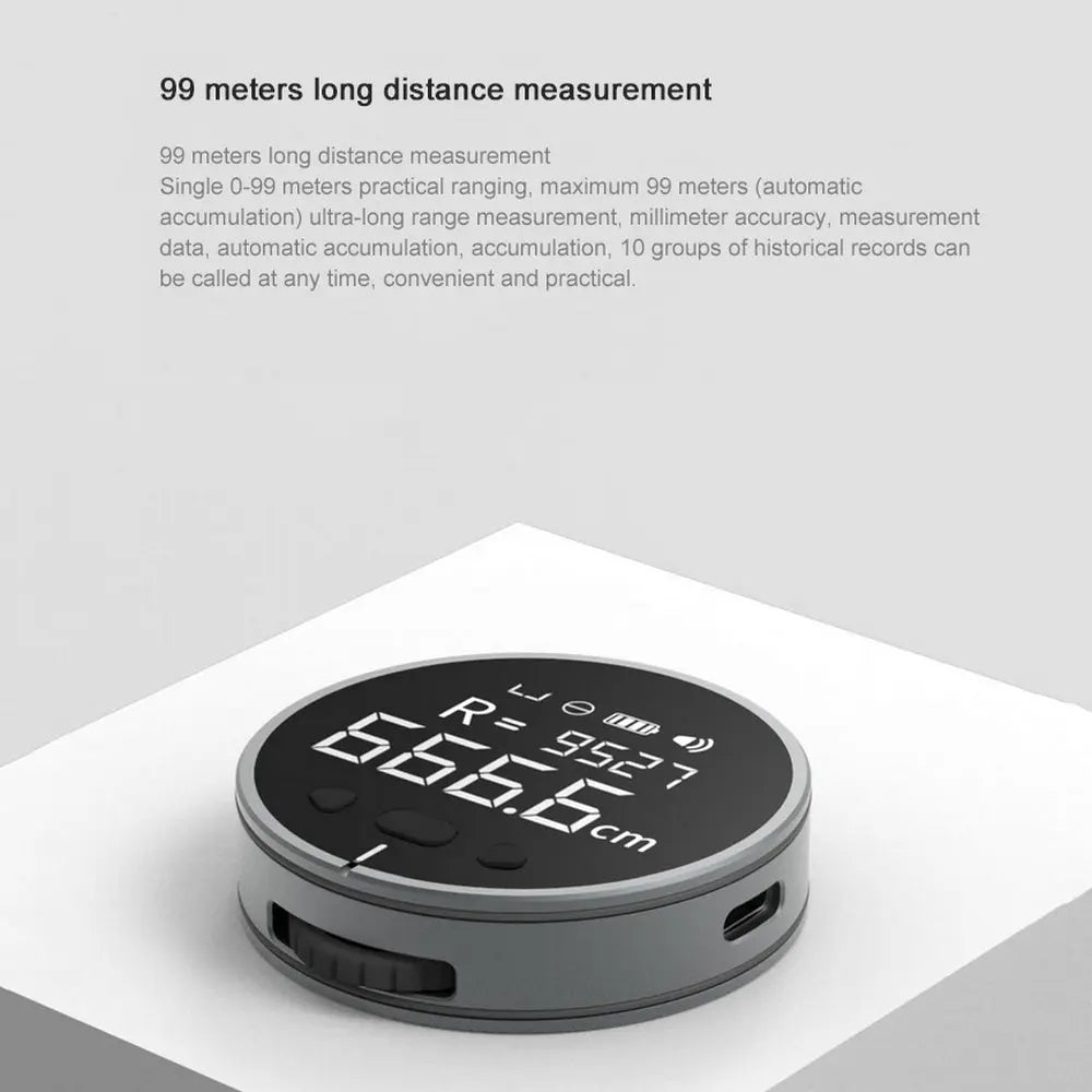 Distance Measuring Instrument Electronic Measuring Ruler Tape Measure High Definition Digital LCD High Precision Electronic Measuring Ruler Tool - Premium Consumer Electronics from Eretailer365.com - Just $52.93! Shop now at Eretailer365.com