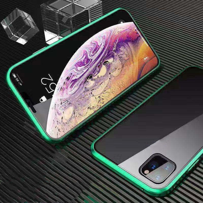 Double-sided glass magnetic king mobile phone case no anti-peep function - Premium Toys & Hobbies from Eretailer365.com - Just $3.00! Shop now at Eretailer365.com